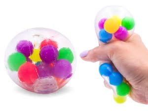 Colorful DNA Stress ball feels satisfying to squish and squeeze
